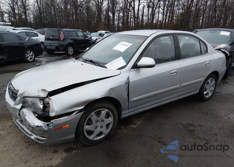 2004 Hyundai Elantra Gls/Gt из США, поврежденный, VIN KMHDN46D24U803617